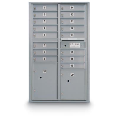CAD Drawings Postal Products Unlimited, Inc. Standard 4C Mailboxes